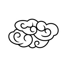 HTP 傳統紋樣磁磚 K0828 8724, 雲鶴紋, 1個