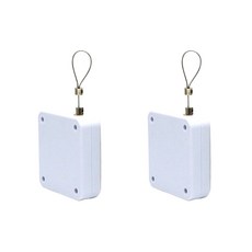 GOODIE FOODIE 迷你自動閉門器 白色, 白色系, 2個