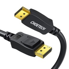 Choetech 8K DP to DP DisplayPort 螢幕連接線, 1個, 2m, 參考詳細說明, 單品
