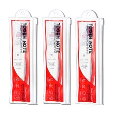tooth note 旅行用牙刷+牙膏組 隨機出貨, 3套