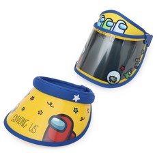 Among Us太空狼人殺印花空頂遮陽帽 2件組