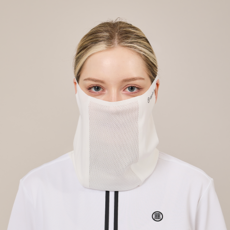 SUN GLADE UV 無縫運動口罩, 白色, 2個