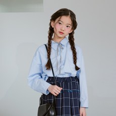 SM2 女童款口袋經典襯衫