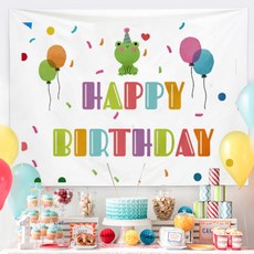 Selene Happy Rainbow 生日派對橫幅, A05