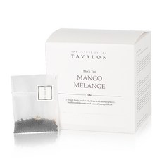 TAVALON 芒果風味紅茶茶包, 2g, 15包, 1盒