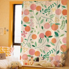 魔鬼氈圖案窗簾, TYPE8