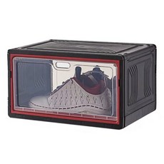 Popn 折疊鞋收納 黑色, 1個