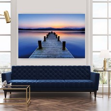 Baek & Art 海洋帆布畫框 05 海洋沙灘