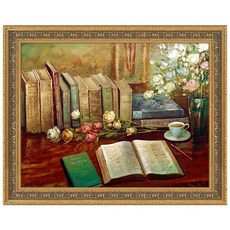 이요한 화백 캔버스 성화 02 성경책, 골드1