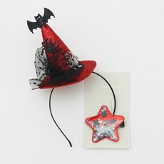 블루밍오브빔보빔바 할로윈 켄드라 헤어핀 + 밴드 세트