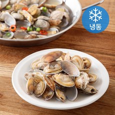 바른씨 자숙피 바지락 (냉동), 1개, 500g