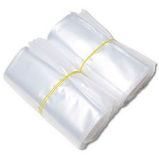 綠色塑膠 LDPE 夾鏈袋, 200個, 透明