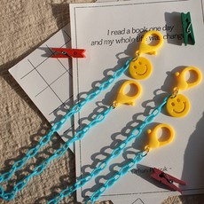 笑臉圖案孩童用口罩掛繩 2條