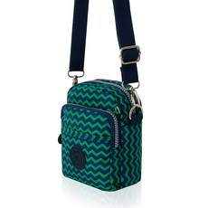 Banisports 休閒手機斜背包 834N, 綠色曲折