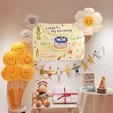 Maket Gamseong 生日快樂海報裝飾套組, 類型 2