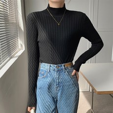 Awesomeful 女款Luke針織半高領針織衫