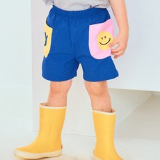 퍼스트블루 아동용 냉감 통기성 헤이스마일 반바지