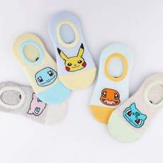PoKeMoN 寶可夢 兒童隱形襪 PK-18 5雙組