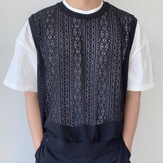 Neul男款網狀夏季背心