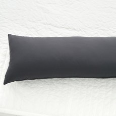 SCOHOme 擁抱長枕套+枕芯組, 炭灰色