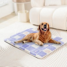 PASTEL PET 寵物絎縫熊四季墊, 藍色