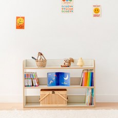 심플룸 라디 DIY 교구장 3단, 크림