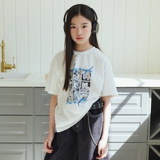 에스엠투 퍼피 반팔 티셔츠