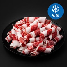 미국산 미트엔조이 대패 우삼겹 (냉동), 1개, 500g