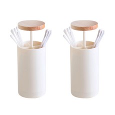 SallimTeriar 棉花棒盒, 單一顏色, 2個