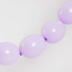 조이벌룬 링커풍선 30cm, 마카롱라벤더, 100개