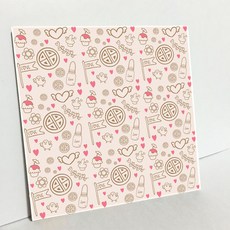 HTP 傳統圖案瓷磚相框 圓形圖案 三角形圖案 幾何圖案 K0507 1000907, 1個