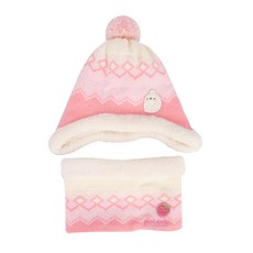 WINGHOUSE 女童保暖帽子+圍脖組 ML0022