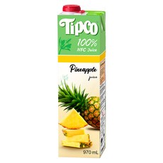 Tipco 100%鳳梨汁, 970ml, 1個
