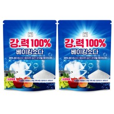 Saenghwalgongsik 強力100小蘇打洗滌劑, 2kg, 2個