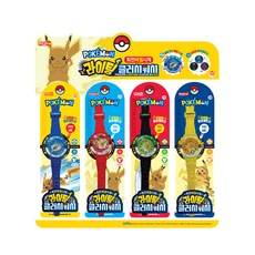 PoKeMoN 寶可夢 照明手錶 4支入, 混色, 1組