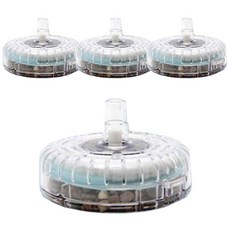 Goto Buki單槽扁平圓頂過濾器 M-F, 4個, 0W