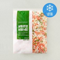 식재료마당발 Easy Way 혼합야채 양파 + 감자 + 청피망 + 당근 세트 (냉동), 1세트, 1kg