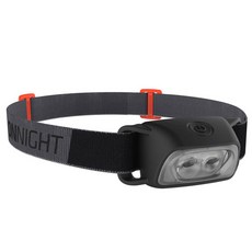DECATHLON 迪卡儂 迪卡儂 Folklaz On Night 100 徒步頭燈, 黑色的, 1個
