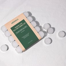 ARONICA 小茶蠟 50入, 無香, 650g, 1個