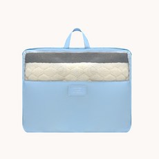 The Flow Commerce 壓縮袋專用收納盒 節省空間收納盒 藍色, 1個, 1入