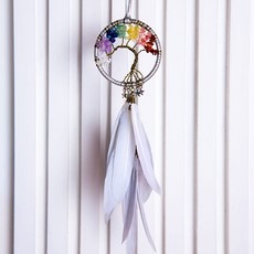 汽車家用迷你羽毛裝飾, 水晶灰