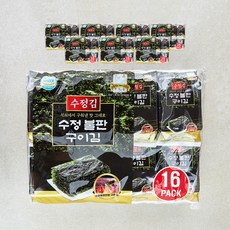 수정김 수정 불판 구이김, 4g, 128개, 1개입