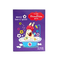 imongddang 愛伊夢 泡泡沐浴粉 混合莓果味, 100g, 1盒