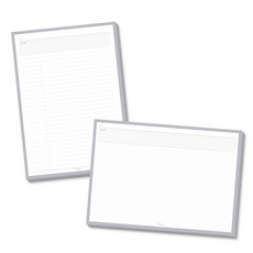 Pandamong 粉彩線條豎式記事本+橫格年糕套組 B5, 喜怒無常的灰色, 1套