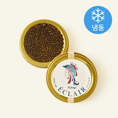 에클레어 칼루가 캐비아 철갑상어알 (냉동), 5g, 1개