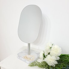 S&Design 無框托盤桌鏡, 大理石(托盤)