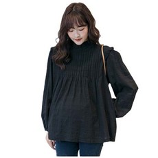 슈슈링 심플 포인트 임산부 블라우스