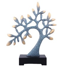 現代風祈求富有的金錢樹裝飾小物 YJ132, 綠色