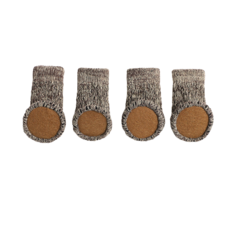 고민고밍 패브릭 소음방지 커버 라운드 4p, 린넴