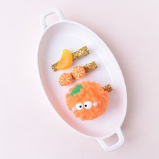 HAIRBOW 橘子髮夾 3種組